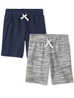 2 Pack Boys Marled French Terry Shorts 2-Pack