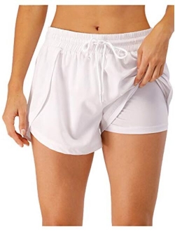 Anna-Kaci Women's Yoga Running Sports Workout Gym Athletic Shorts