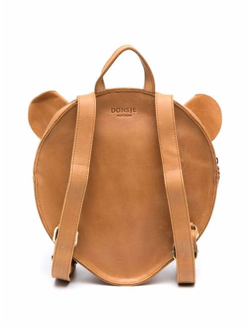 Donsje tiger leather backpack
