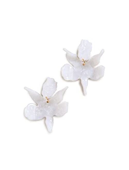 Lele Sadoughi Women's Small Paper Lily Earrings