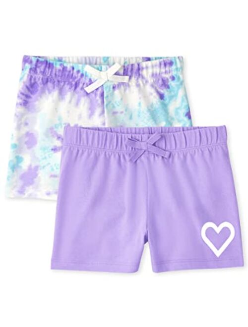 The Children's Place 2 Pack Girls Pull on Fashion Shorts