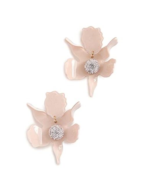 Lele Sadoughi Women's Crystal Lily Earrings