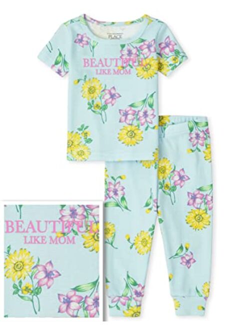 The Children's Place 2 PC Family Matching Pajamas Sets, Snug Fit 100% Cotton, Big Kid, Toddler, Baby