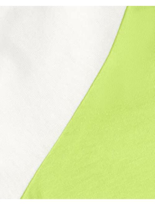 The Children's Place 2 Pack Girls Colorblock Raglan Top 2-Pack