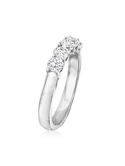 Ross-Simons Diamond Five Stone Ring in 14kt White Gold