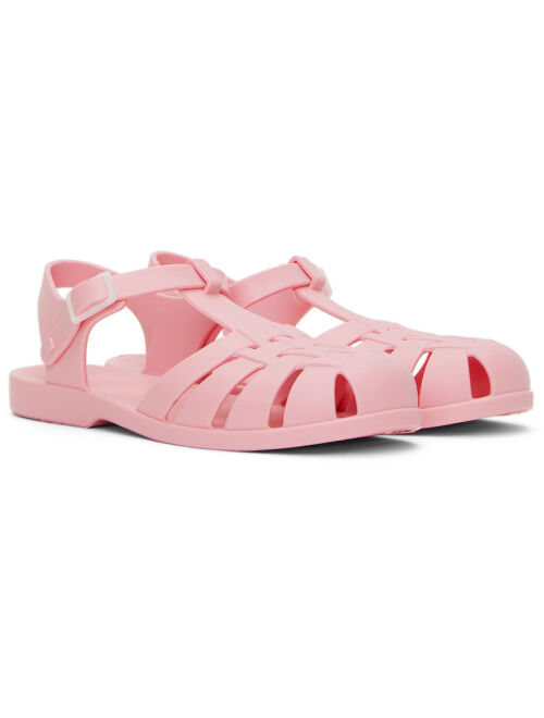 TINYCOTTONS Kids Pink Jelly Sandals