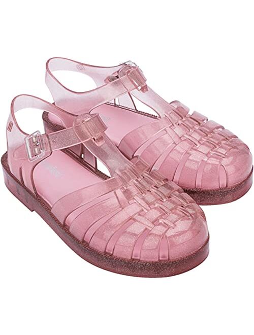 mini melissa Girl's Possession Ankle Strap Jelly Shoes (Little Kid/Big Kid)