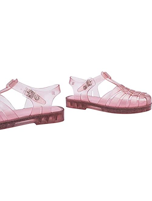 mini melissa Girl's Possession Ankle Strap Jelly Shoes (Little Kid/Big Kid)