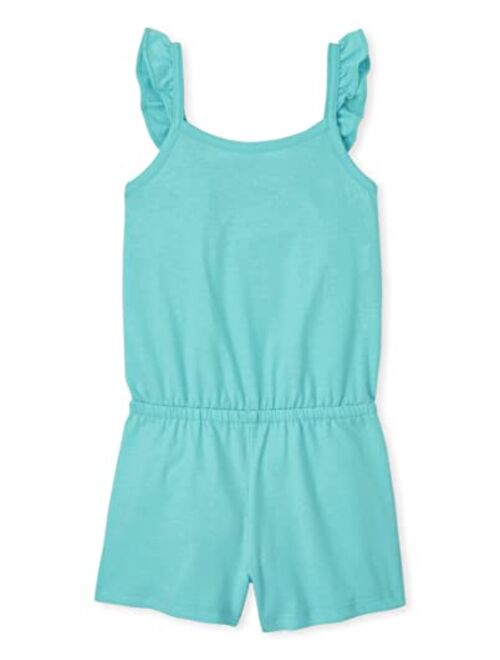The Children's Place girls The Children's Place Girls Short Sleeve Fashion Romper