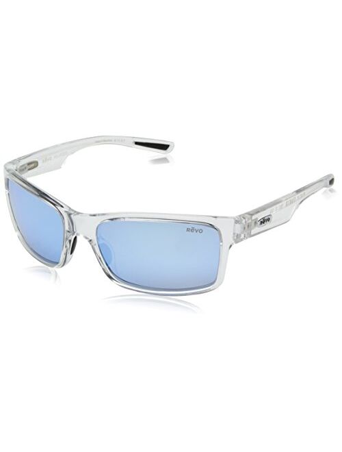 Revo Sunglasses Crawler: Polarized Lens with Performance Rectangle Wrap Frame