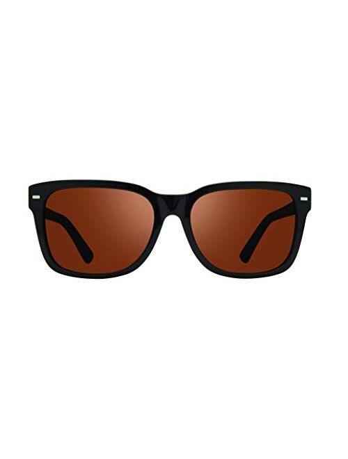 Revo Sunglasses Taylor: Polarized Lens with Eco-Friendly Rectangle Frame