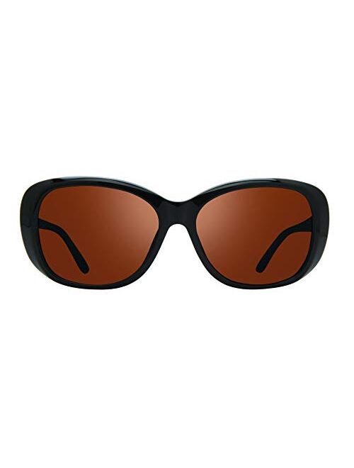 Revo Sunglasses Sammy: Women's Polarized Lens with Eco-Friendly Butterfly Frame