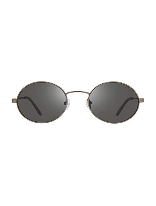 Revo Sunglasses Lunar: Polarized Filters UV, Metal Round Frame