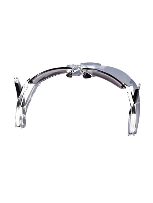 Revo Sunglasses Descend Fold: Polarized Lens with Rimless Foldable Frame