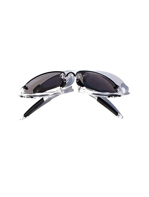 Revo Sunglasses Descend Fold: Polarized Lens with Rimless Foldable Frame