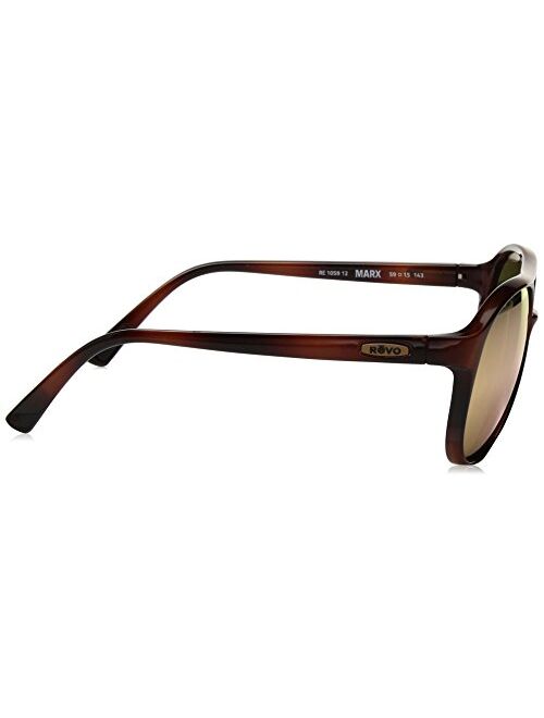 Revo Polarized Sunglasses Marx Aviator Frame