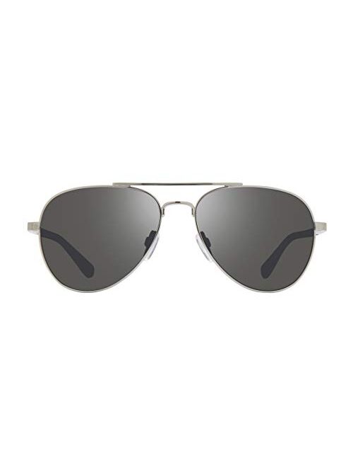 Revo Sunglasses Raconteur II: Polarized Lens with Metal Aviator Frame