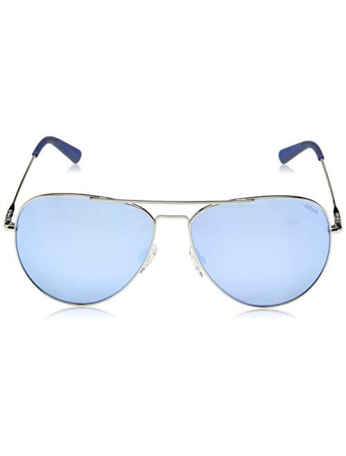 Revo Sunglasses Spark: Polarized Lens with Large Metal Aviator Frame