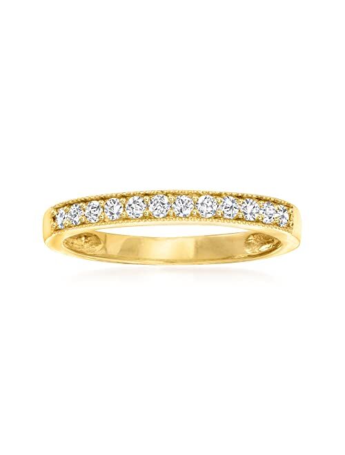 Ross-Simons 0.25 ct. t.w. Diamond Ring in 14kt Yellow Gold
