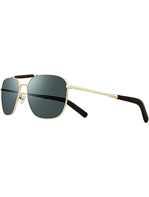 Revo Pierson Sunglasses, Gold Frame, Graphite Lens, Polarized, RE 1067 04 RE 1067 04 GY