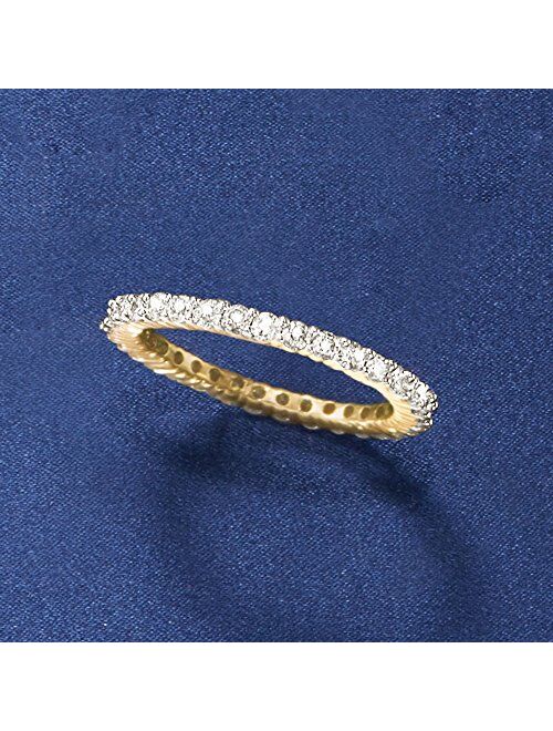 Ross-Simons 1.00 ct. t.w. Diamond Eternity Band in 14kt Yellow Gold
