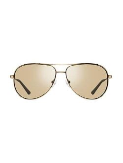 Sunglasses X2 x Sally Hershberger: Polarized Lens with Metal Aviator Frame