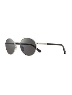 Sunglasses Riley: Polarized Lens with Metal Round Frame