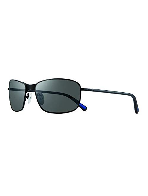 Revo Sunglasses Decoy: Polarized Lens with Metal Rectangle Wrap Frame