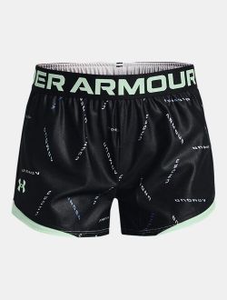 Girls' UA Play Up 2.0 Printed Shorts