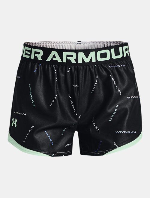 Under Armour Girls' UA Play Up 2.0 Printed Shorts