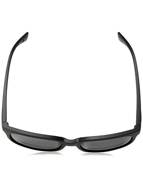 Revo Polarized Sunglasses Slater Modified Rectangle Frame 55 mm, Matte Black Frame, Graphite
