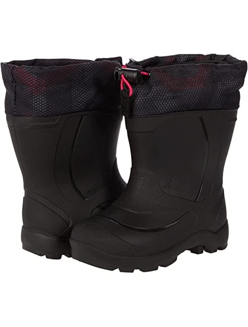 Kamik Kids Snobuster 2 Unisex Synthetic Lightweight Adjustable Slip on Winer Shoes