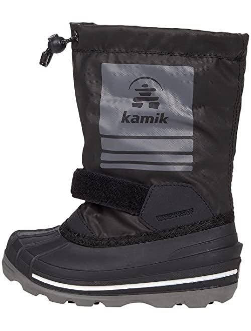 Kamik Kids Shockwave Unisex Slip On Waterproof Duck Boot