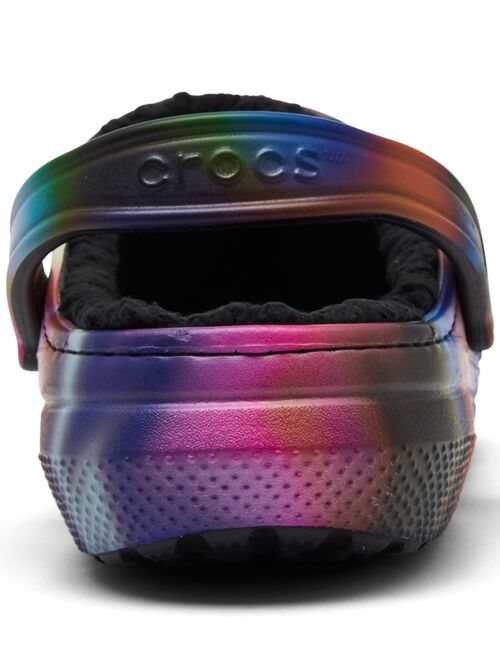 Crocs Men's and Women's Classic Lined Solarized Clogs from Finish Line