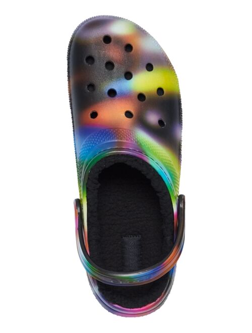 Crocs Men's and Women's Classic Lined Solarized Clogs from Finish Line