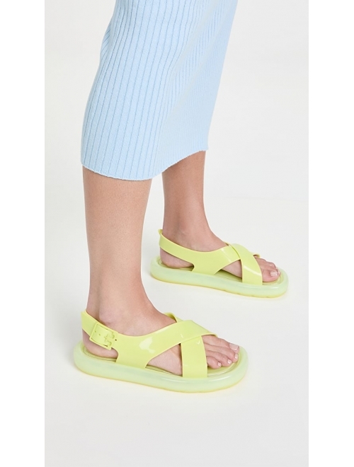 Tory Burch Crisscross Lightweight and Comfortable Bubble Jelly