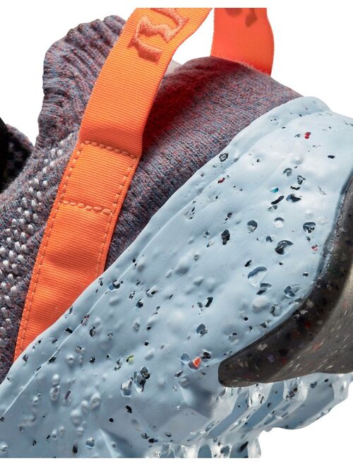 Nike Space Hippie 04 sneakers in photon dust/total orange