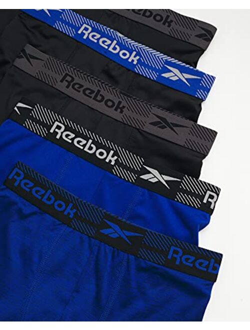 Reebok Boys' Underwear - Performance Boxer Briefs (5 Pack)