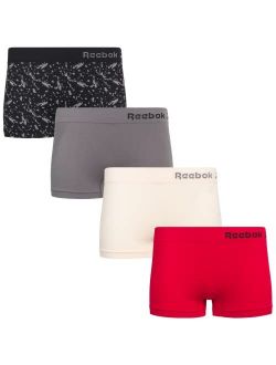 Women's Underwear - Seamless Boyshort Panties (4 Pack)