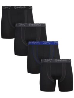 Men's Underwear - Performance Boxer Briefs (4 Pack)