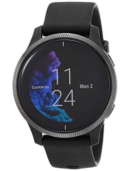 Garmin Gamrin Unisex-Adult Venu Sportswatch, Refurbished, Black, Small