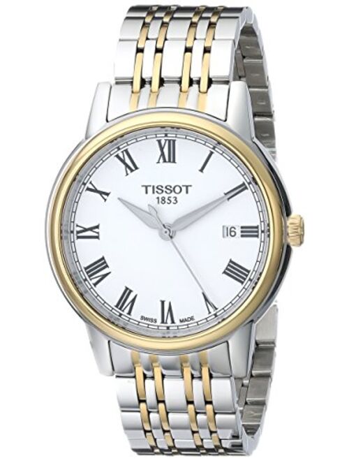 Tissot Men's T0854102201300 Carson Analog Display Swiss Quartz Two Tone Watch