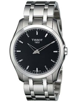 Men's T0354461105100 Analog Display Quartz Silver Watch