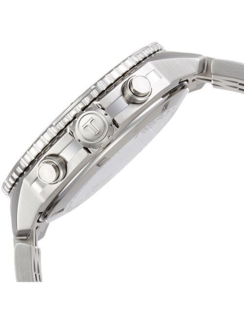Tissot Men's PRS 200 316L Stainless Steel case Swiss Quartz Watch Strap, Grey, 19 (Model: T0674171105101)
