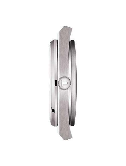 Tissot mens PRX 316L stainless steel case Dress Watch Grey T1374101105100