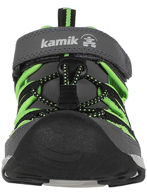 Kamik Kids Wildcat (Little Kid/Big Kid) Leather Hook and Loop Sports Sandal