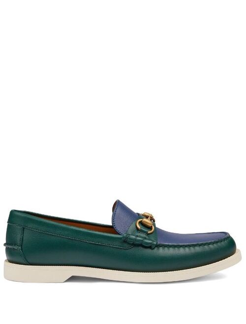 Gucci Horsebit-detail round-toe loafers