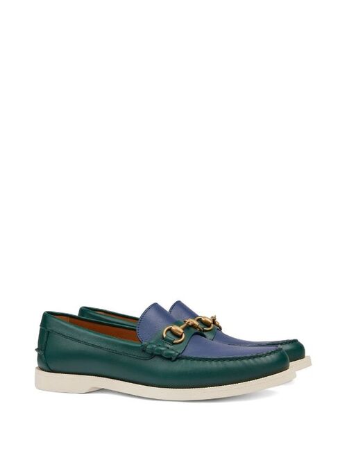 Gucci Horsebit-detail round-toe loafers