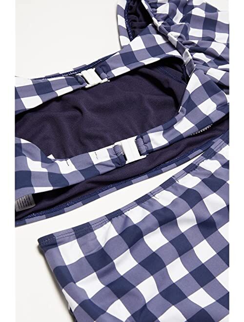 HABITUAL girl Plaid Chic Bubble Sleeve Two-Pieces (Big Kids)