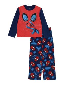 Spider-Man Big Boys Spiderman Pajamas, 2 Piece Set